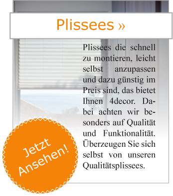 Plissee